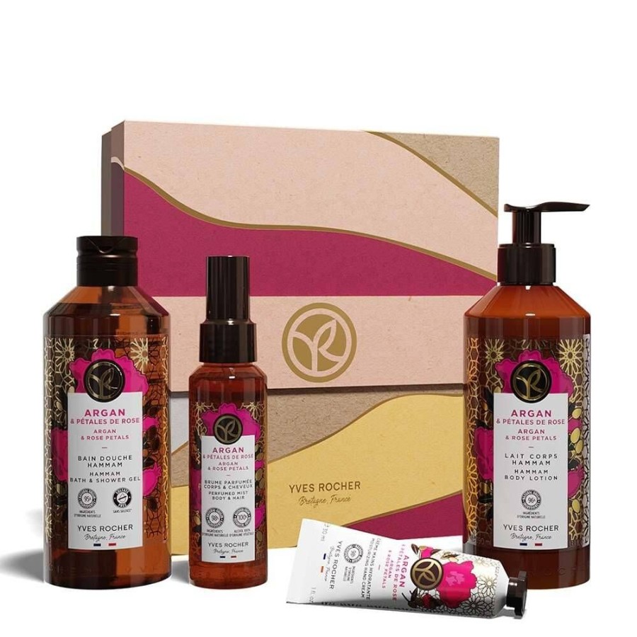 Yves Rocher Coffret Soin Argan & Petales De Rose Clearance